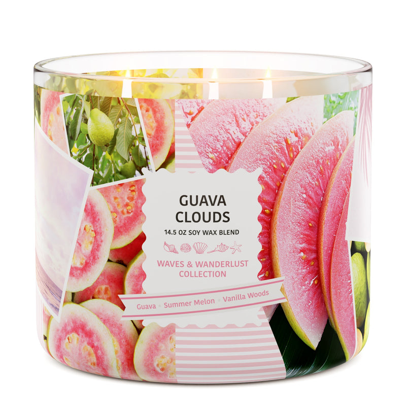 Guava Clouds 3-Wick Candle 2KZ